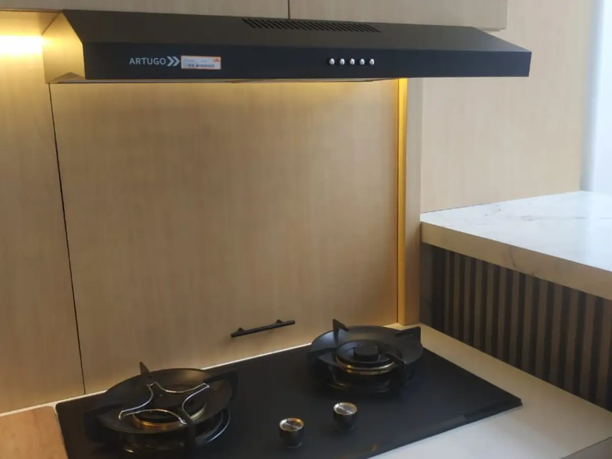 Dapur dan Ruang Tamu Bondowoso — Proyek desain interior